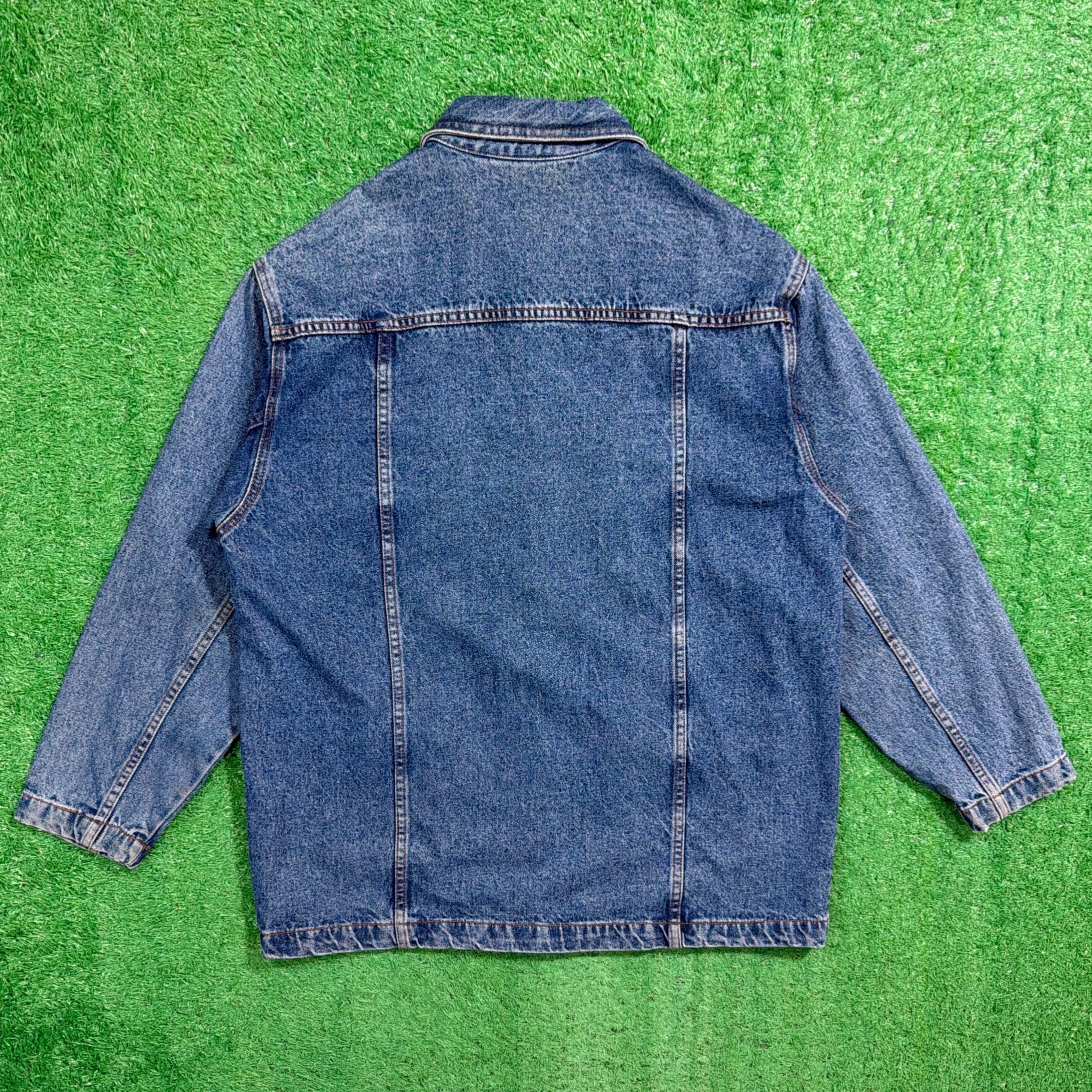 Unisex】90s デニム カバーオール ジャケット / 90年代 古着 デニム