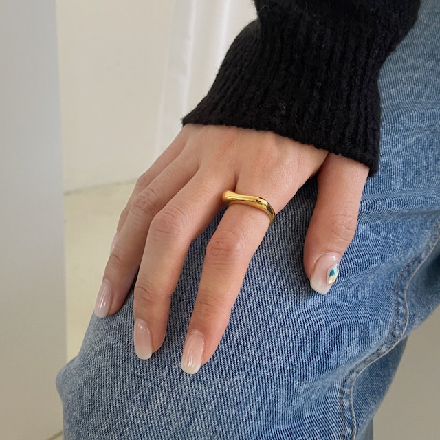 18k volume layard ring 【 2color 】