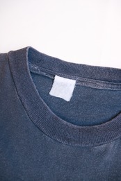 Navy sun-fade pocket t shirt