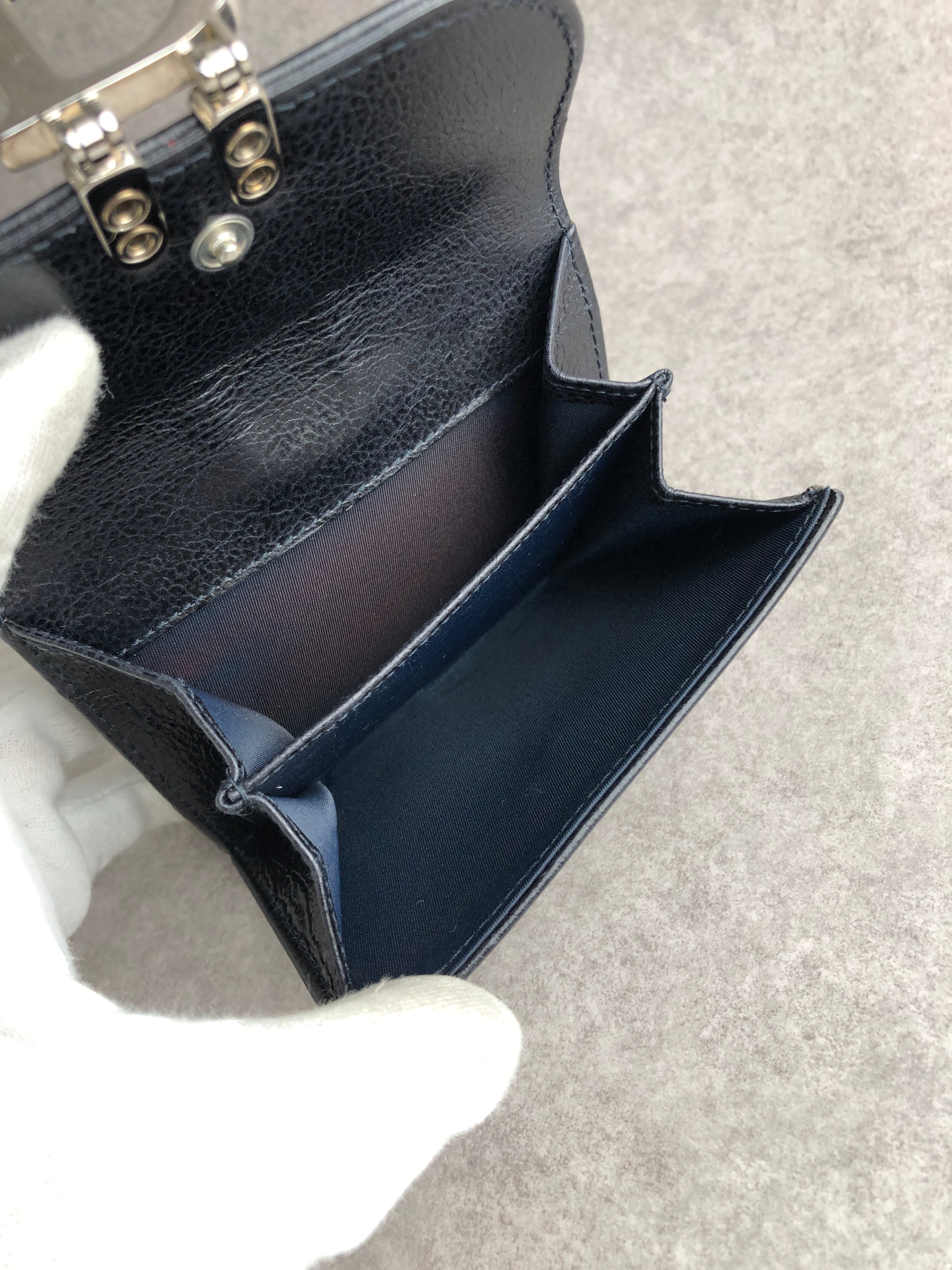 Christian Dior クリスチャン ディオール トロッター 財布 インディゴ