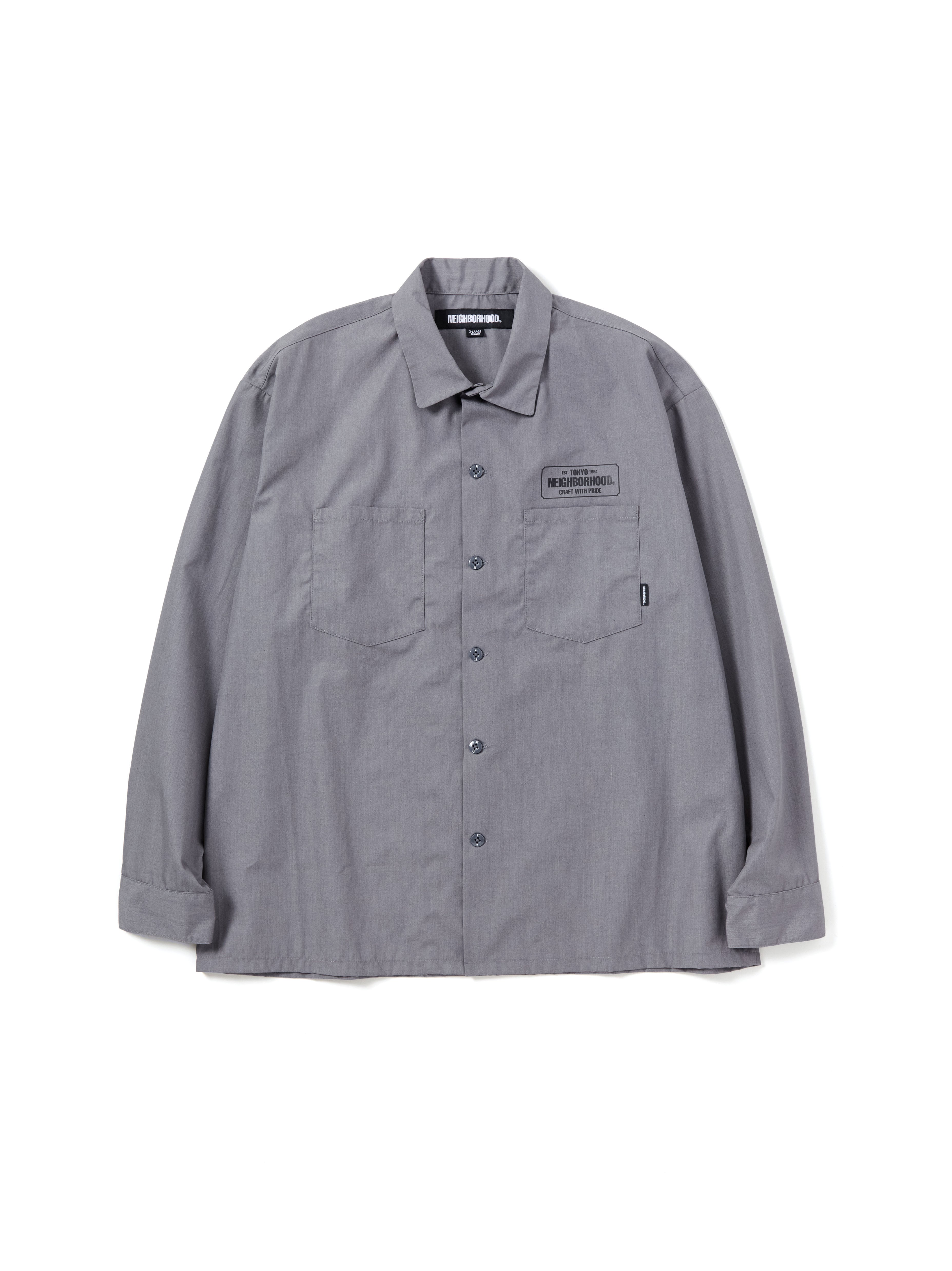 NEIGHBORHOOD TRAD / C-SHIRT . SS ネイビーS - シャツ