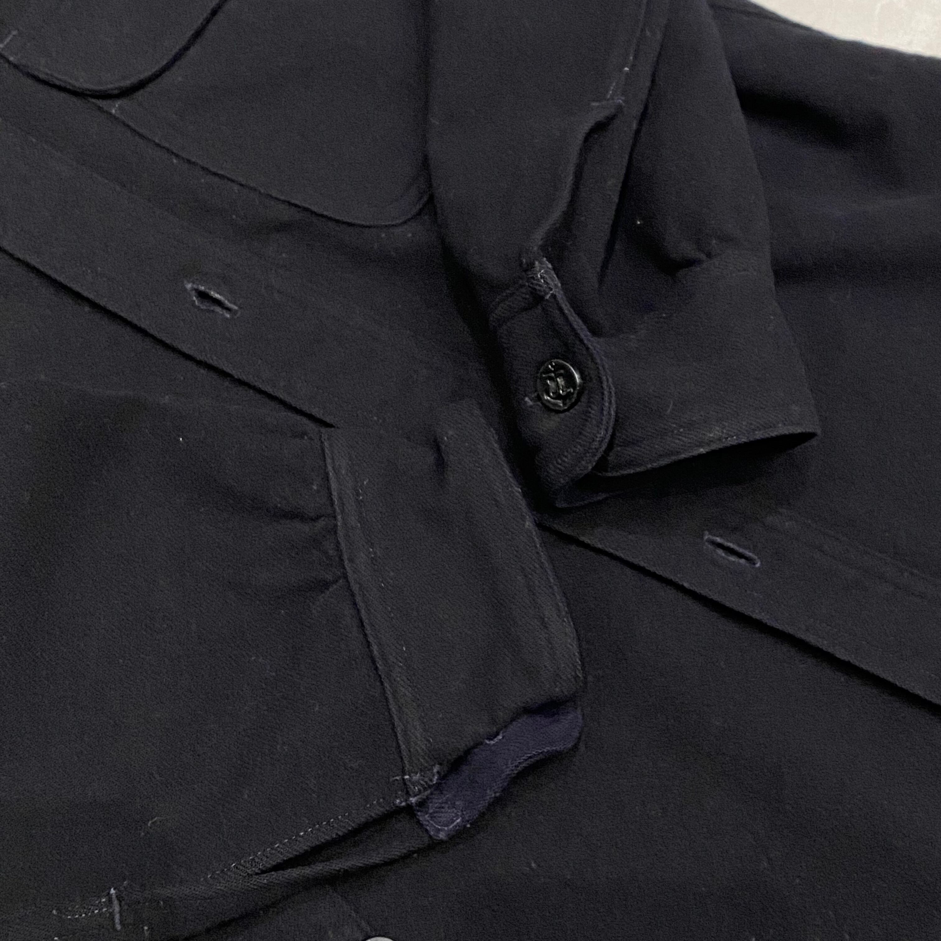 40s US NAVY CPO Shirt 40年代 アメリカ海軍 CPO シャツ 片ポケ 錨