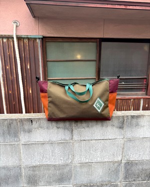 【ATMOSPHERE MOUNTAIN  WORKS GOODS】 GREEN  RIVER WEEKENDER TOTE