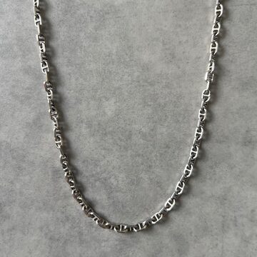 サージカルステンレス チェーンネックレス キヘイチェーン シルバー
