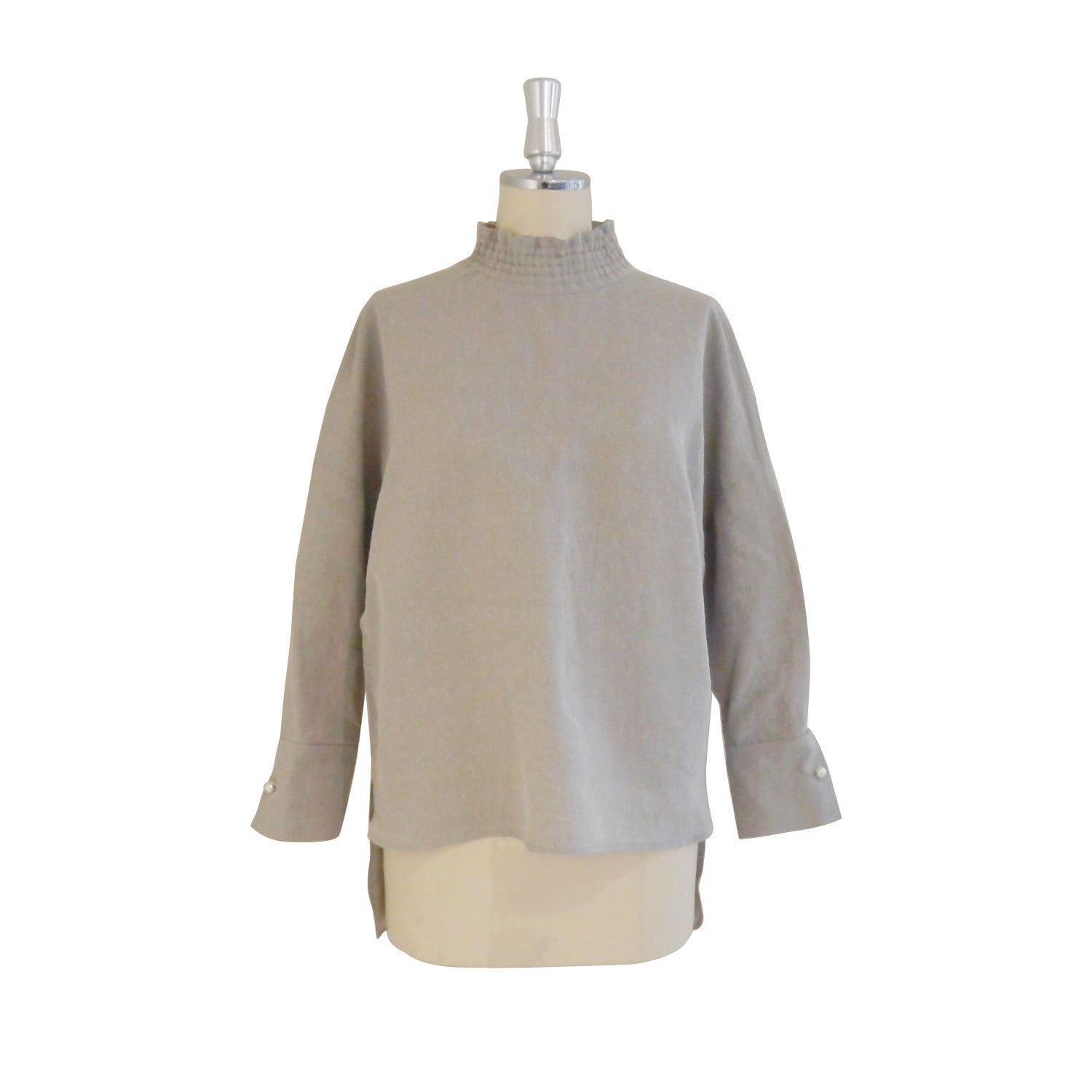 GRAY TURTLENECK LONG SLEEVE