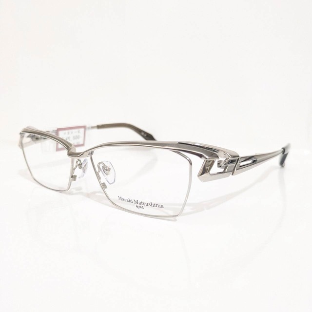 【Masaki Matsushima】スクエアメタルフレーム　シルバー