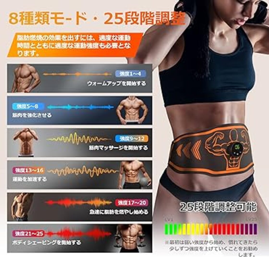 腹筋器具 ems 腹筋 ベルト 痩せた 2026年 EMS腹筋ベルトのおすすめランキング LDKが初心者が使いやすい人気商品を比較