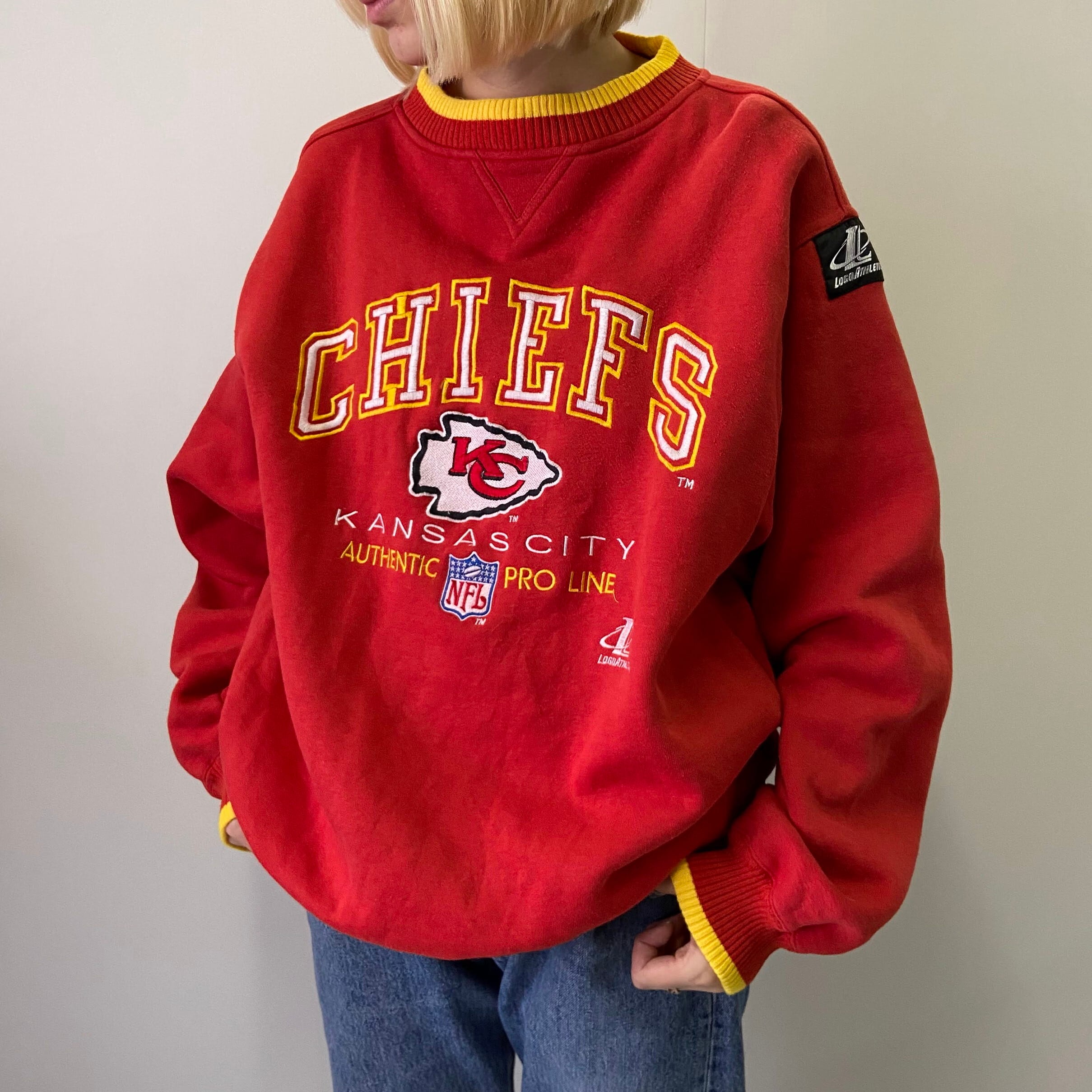 Kansas City Chiefs ボンバージャケット 赤/カーキ（送料無料+割引 