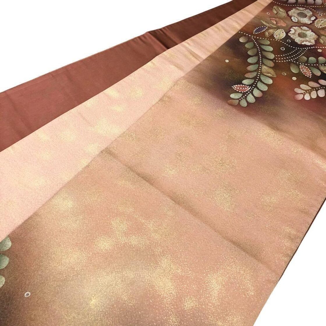 袋帯 美しい辻が花 暈し 金糸 O-1004 | Pay ID 