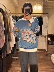 The Stylist Japan Ski Pattern Knit Sweater