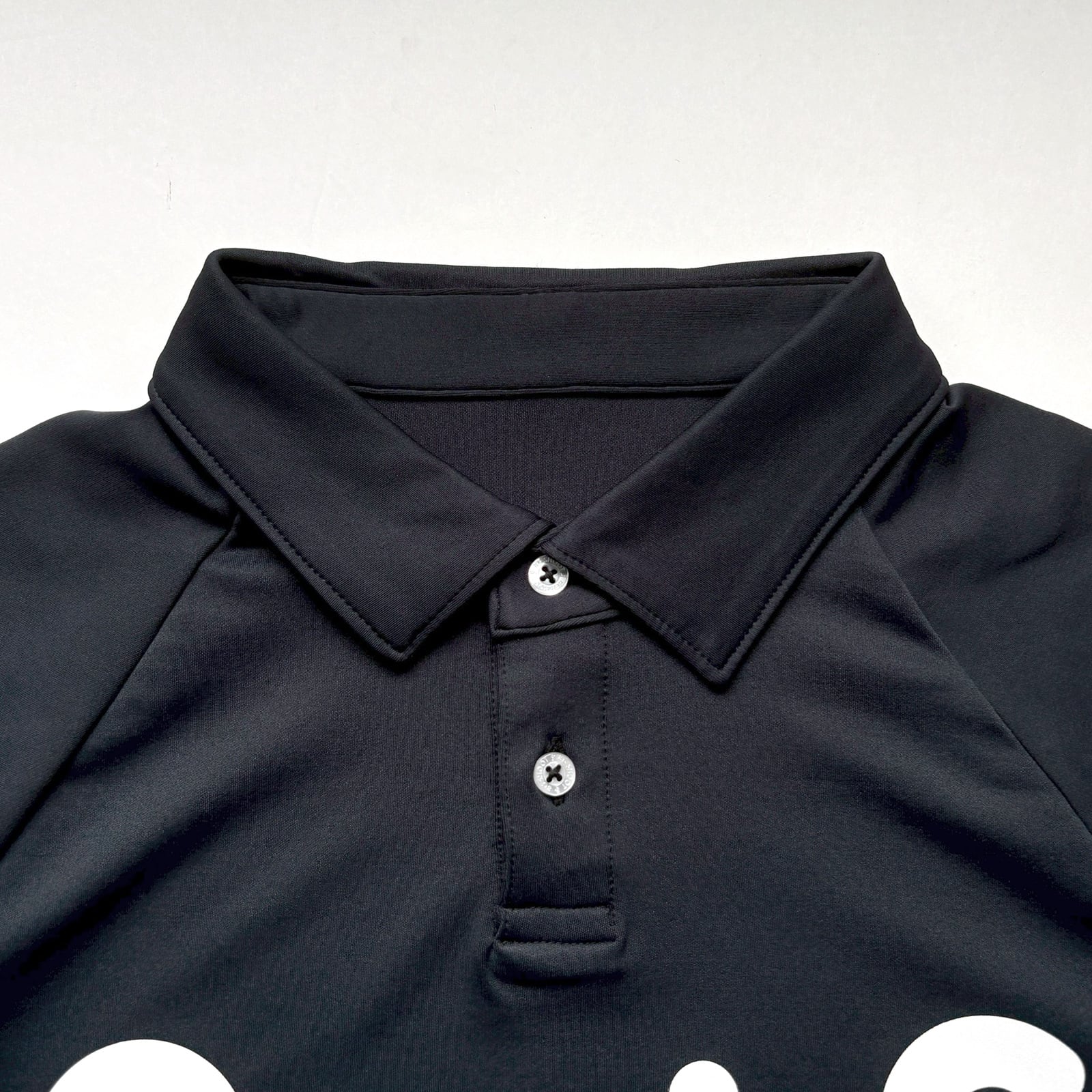 LOGO PRINT POLO SHIRT -BLACK- | 8G SHOOT WEBSTORE
