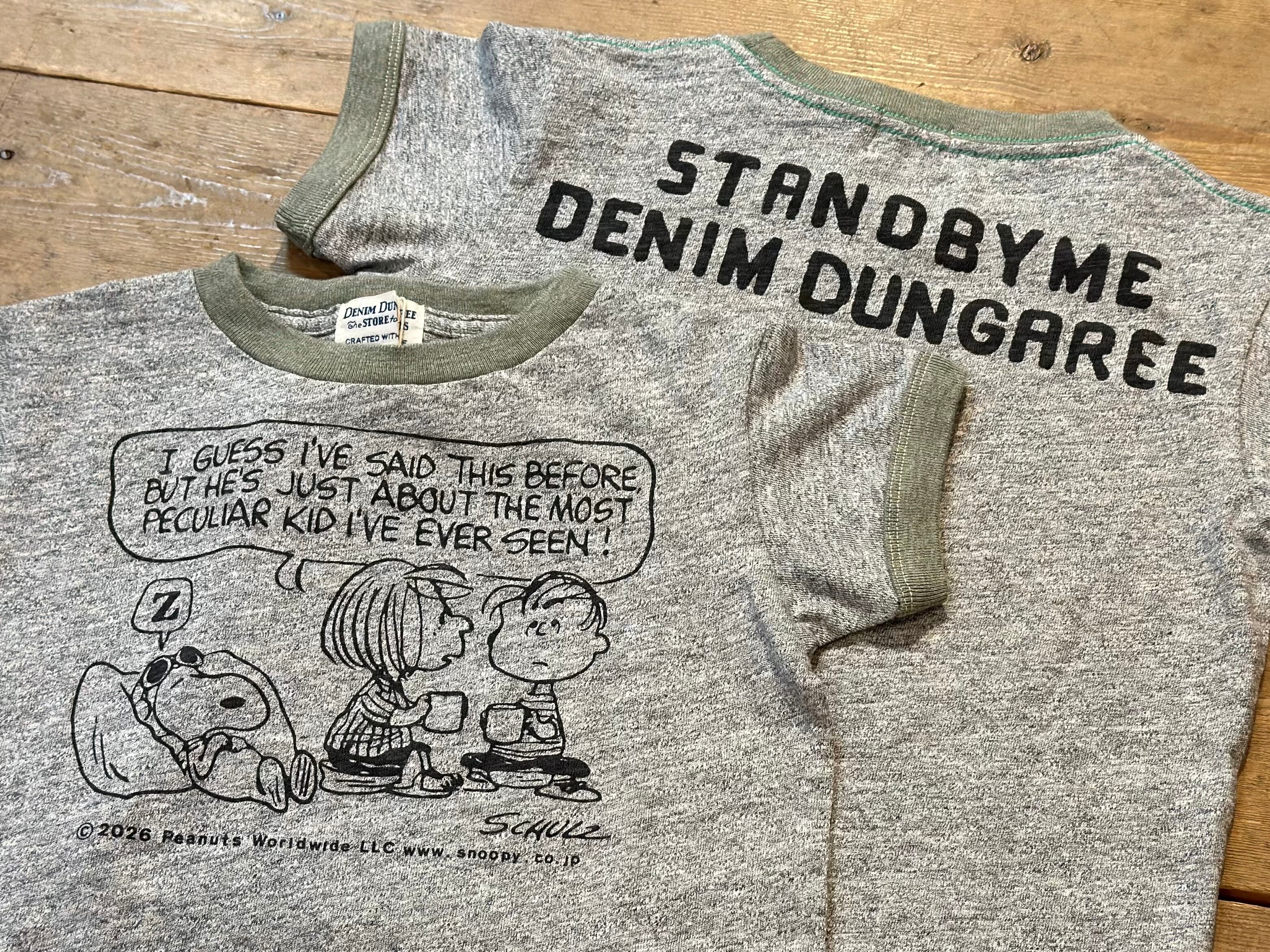 Denim Dungaree / (105~125) SNOOPY EVER SEEN Tee | Little Wings