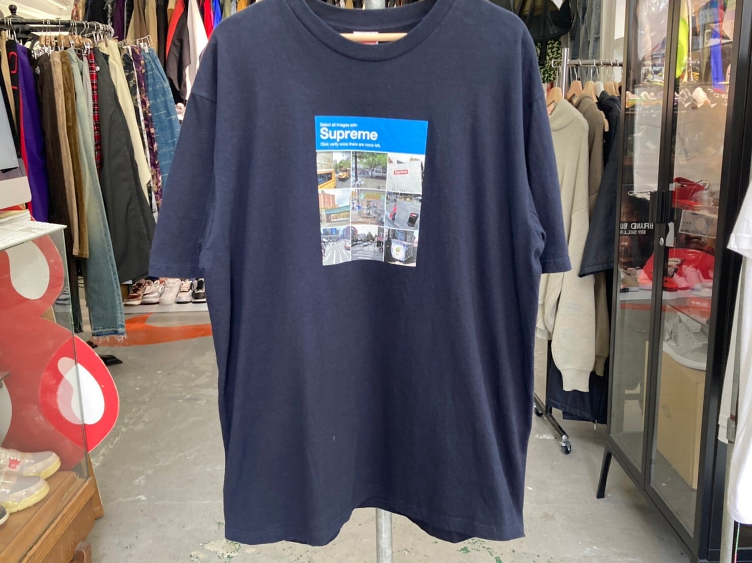 Supreme VERIFY TEE NAVY XL 283079 | BRAND BUYERS OSAKA