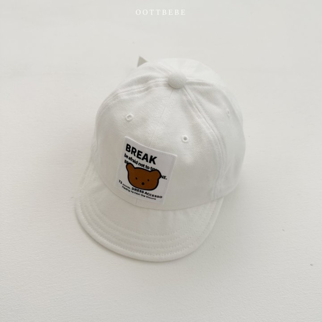 [oottbebe] Bear Stitch Cap / [오뜨베베] 베어스티치캡