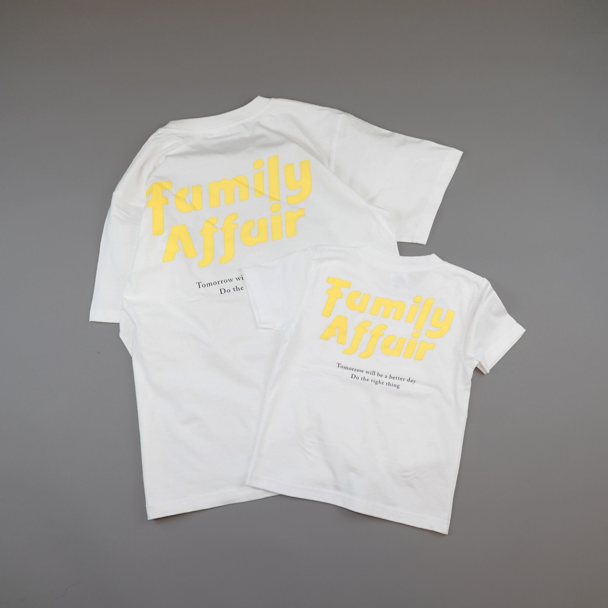 KIDS FA Print T-Shirt / White