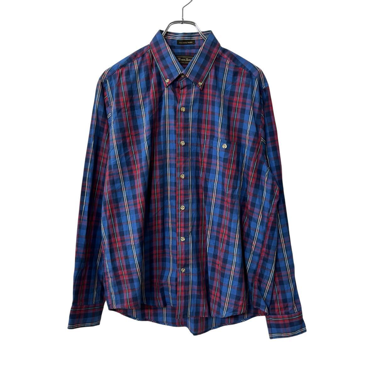 MAATEE&SONS / WORK SHIRTS “H WOOL γ” MIXMADRAS | PAY ID