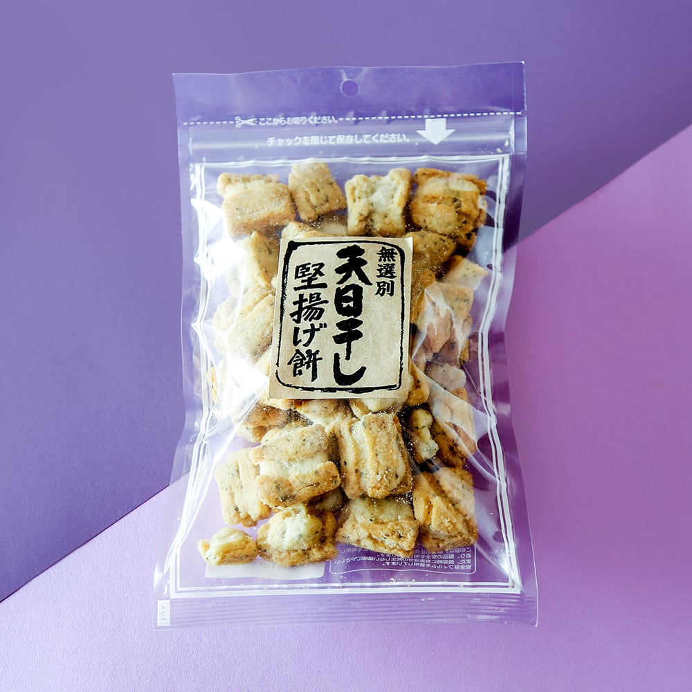 棚から揚げ餅 天日干し 堅揚げ餅（塩） | 髙砂製菓 ONLINE STORE