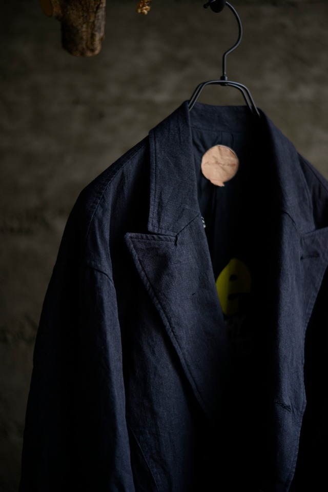 blackbird / double breasted director’s jacket (black)