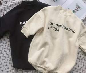 Korean children`s clothing fleece sweatshirt ロングフリースパーカー【受注生産品】