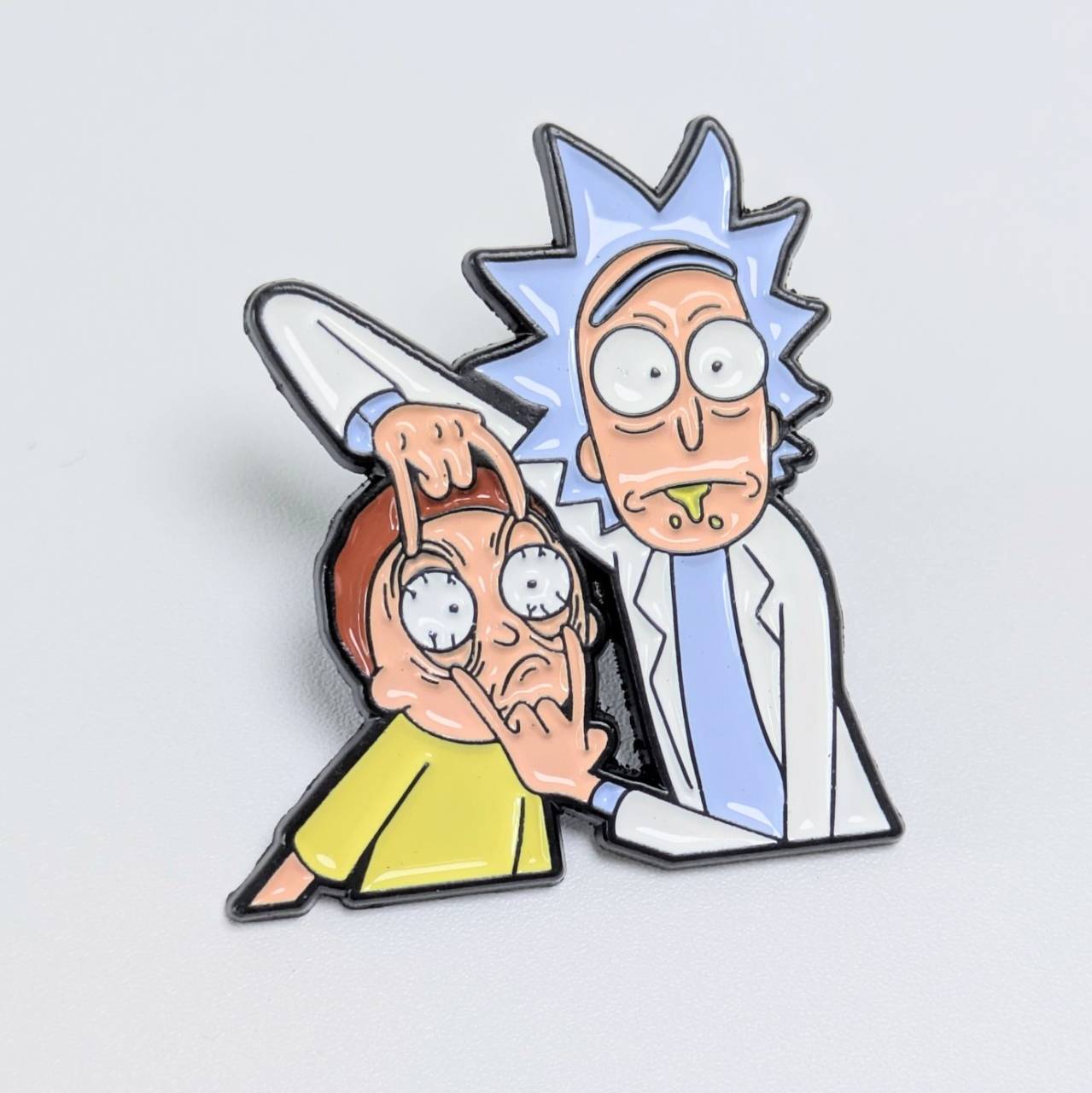 送料無料! ★ピンズ PINS★ピンバッジ 【 Rick and Morty( リックアンドモーティ )】 〚アメリカン雑貨 アメトイ〛