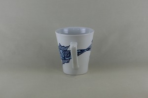 変魚シリーズ　マグカップ（青）