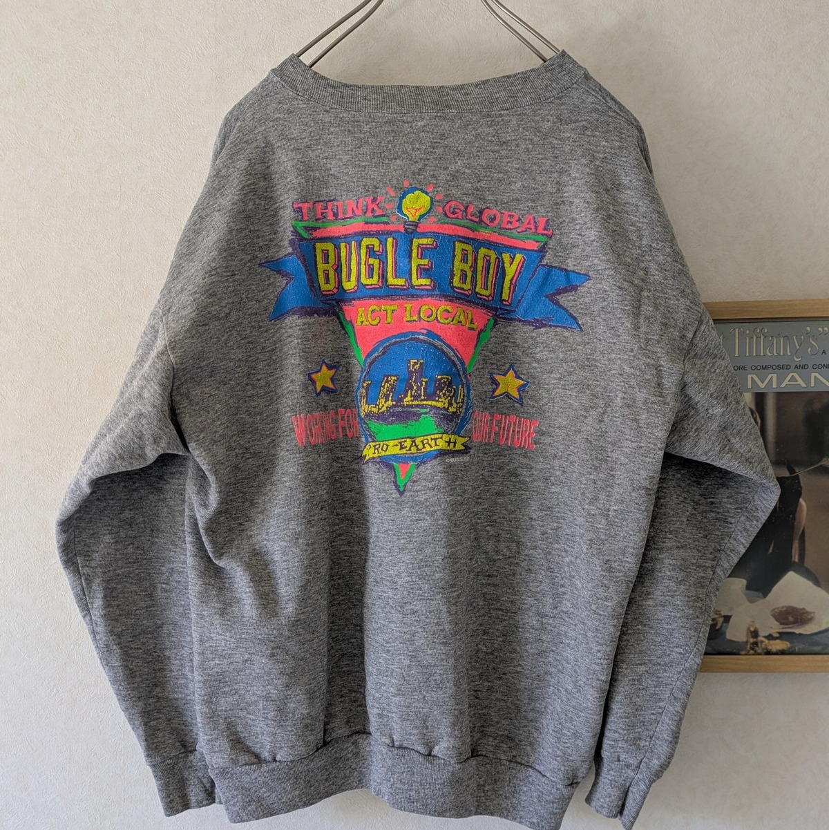 BUGLE BOY】USA製スウェット グレー サイズXL used レディース古着 