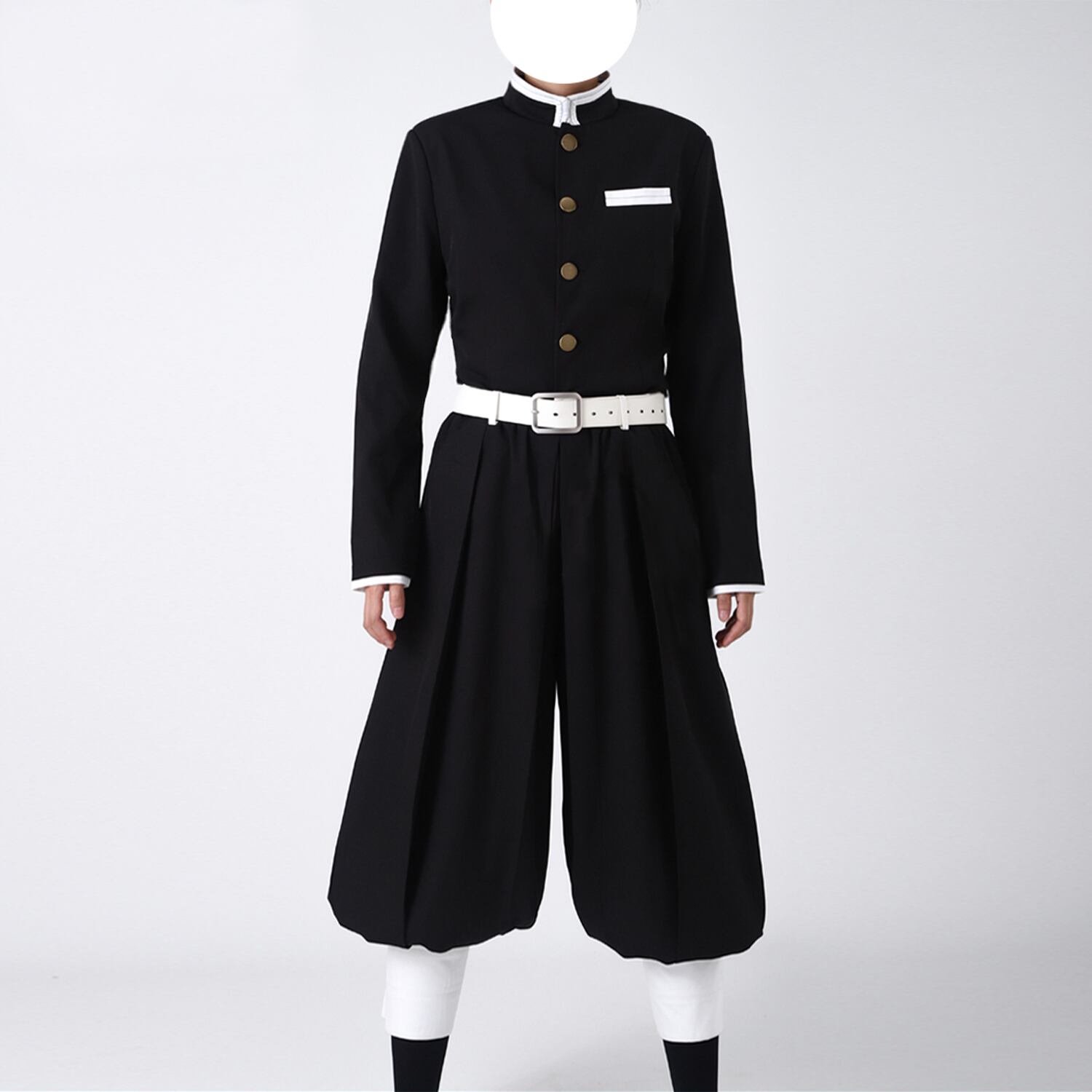 コスプレ衣装 鬼滅の刃 風 鬼殺隊隊服 通常衣装 《プリントタイプ