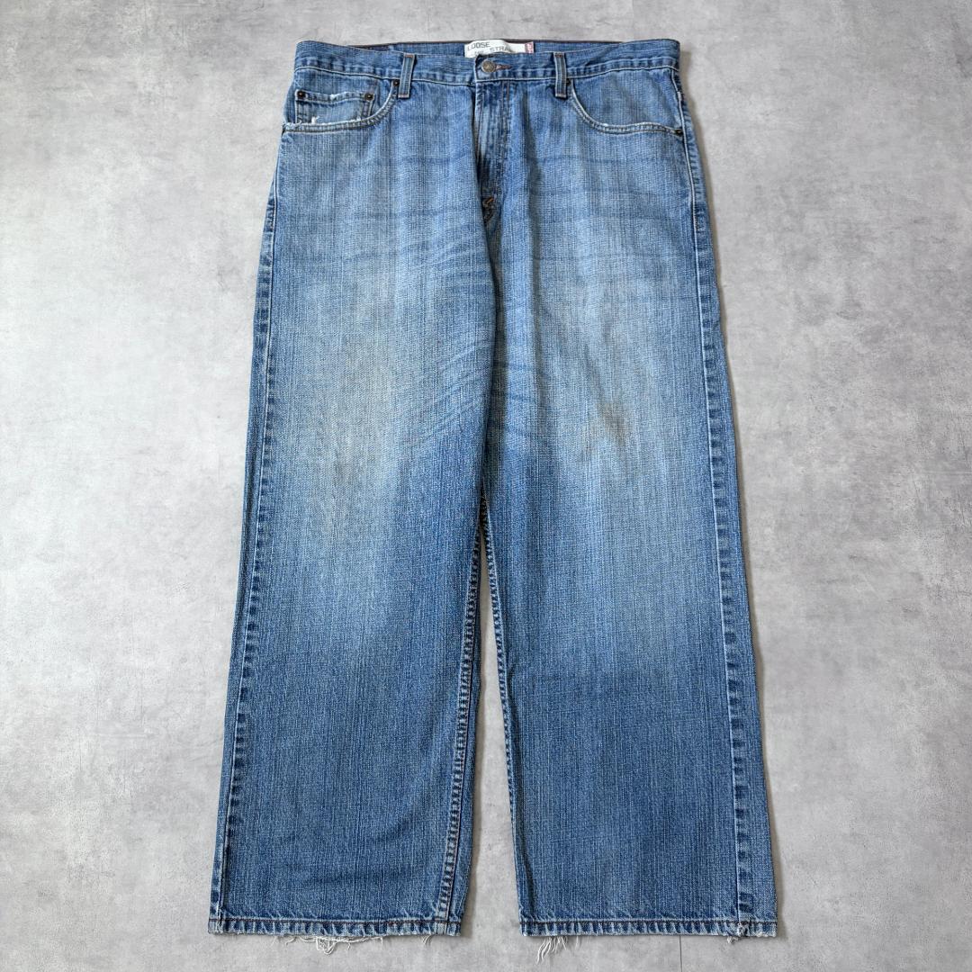 リーバイス569 Levis W36 ブルーデニム 青 古着 00s 21300 リーバイス569 Levis W36 ブルーデニム 青 古着 00s 21300 | fuufu