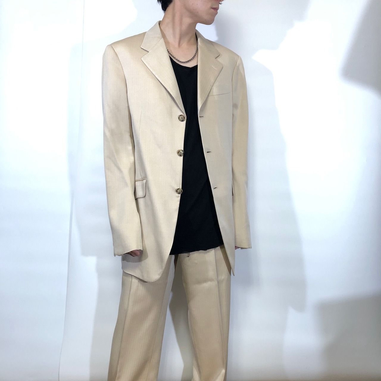 PRADA】プラダ 美シルエット3B セットアップ スーツ | ブランド古着屋 