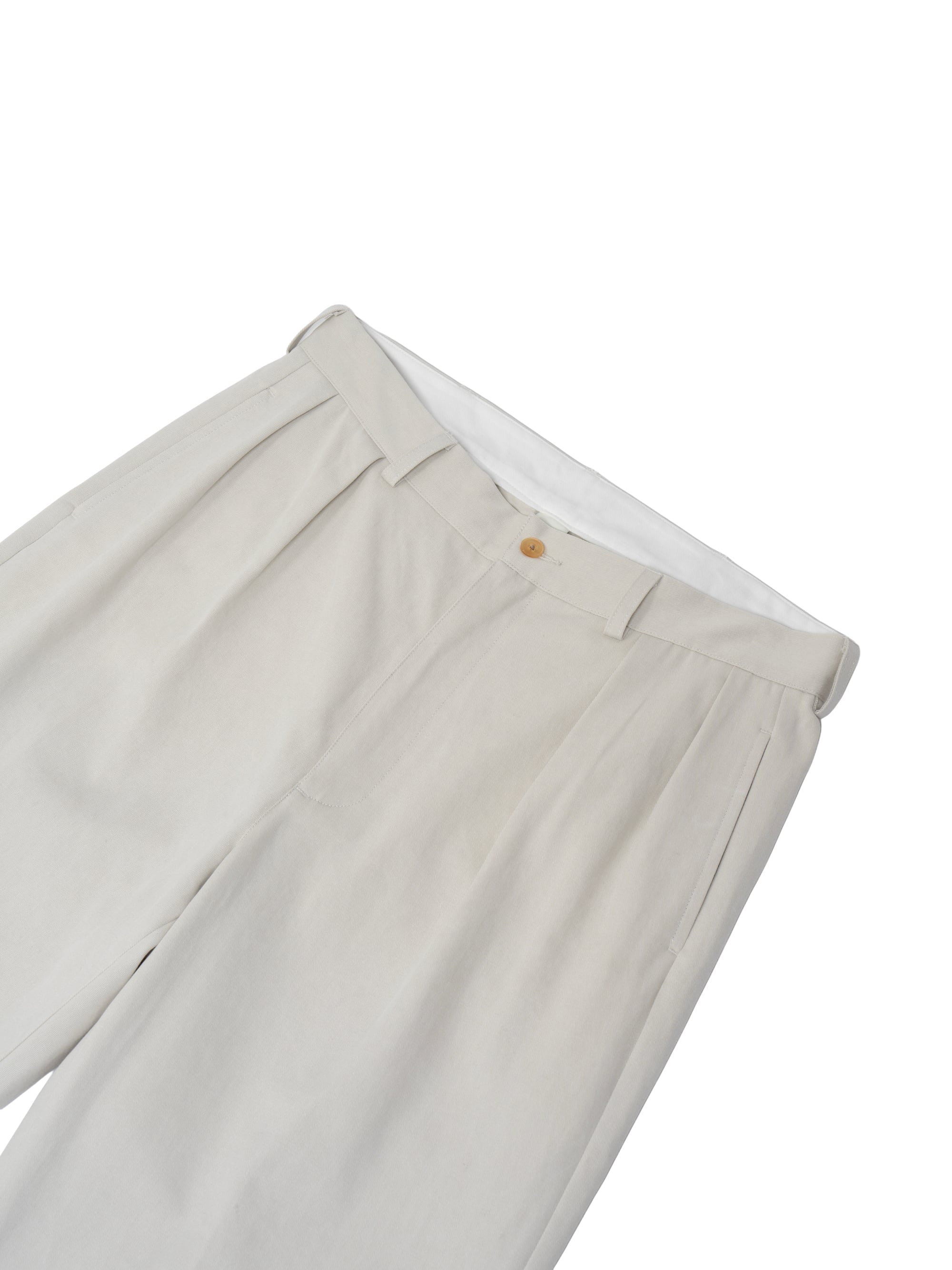 パンツ Cotton 2tuck Washed Chino Pants ovy Cotton 2tuck Washed Chino Pants (ivory) | OVY