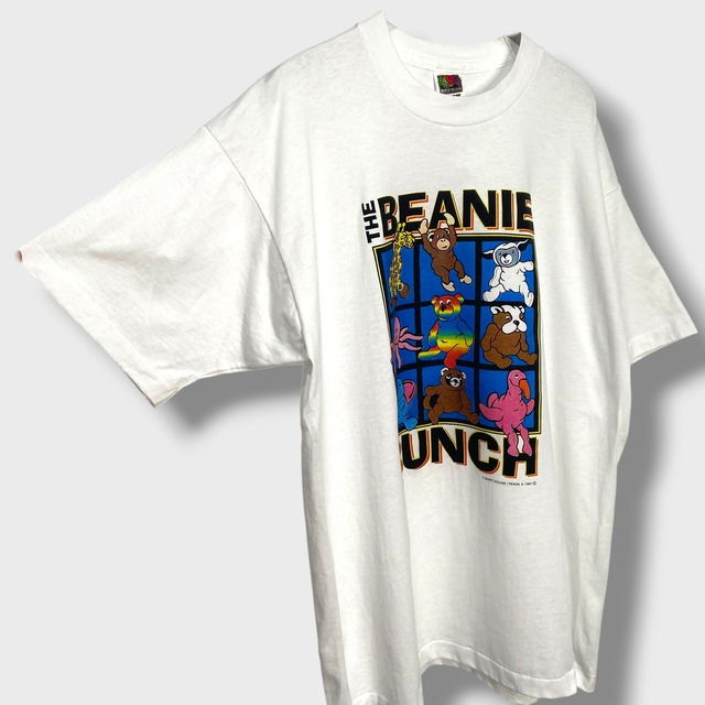 90s BEANIE BUNCH ビーニーベイビーズプリントTシャツ XL Ty