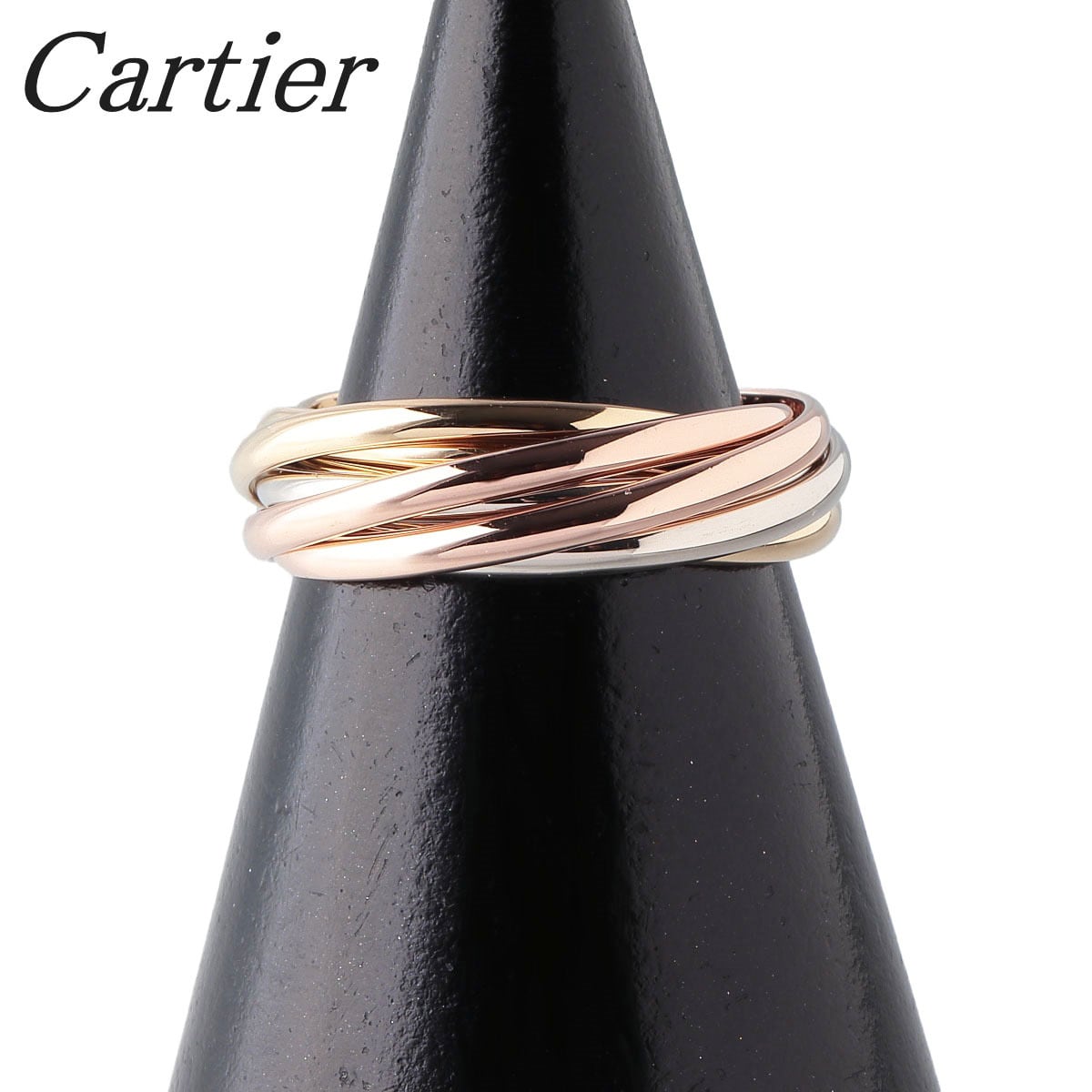 Cartier カルティエ K18 トリニティ 3連リング56 75056日本サイズ15