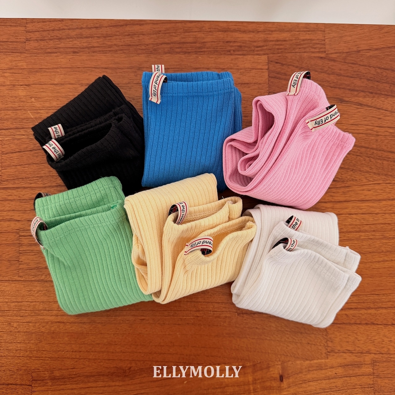 韓国子供服 / 26Autumn / ELLY MOLLY / カラーリブソックス *free*
