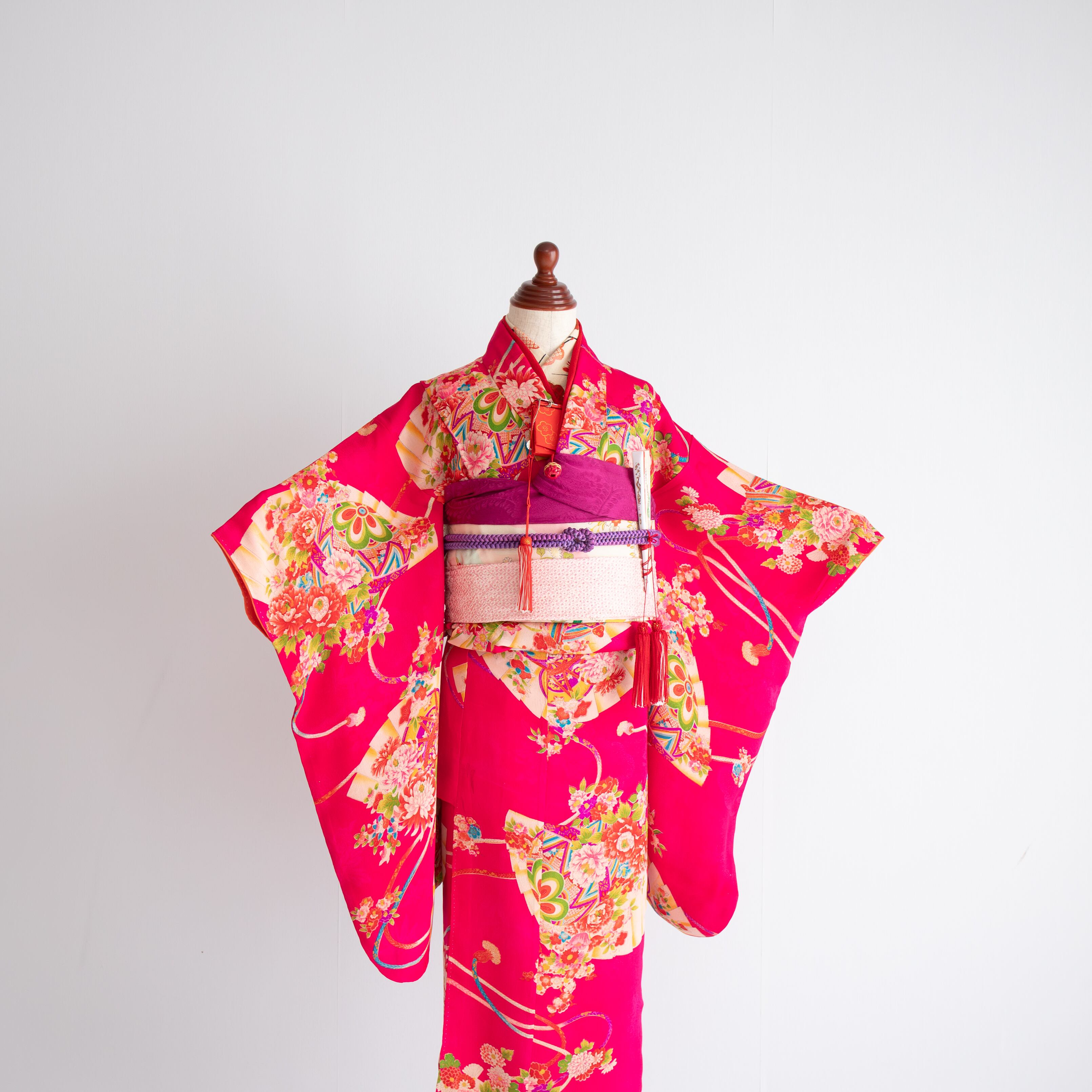 女の子帯style『hanaougi』/SA7012(対応身長目安 約113㎝〜120㎝)