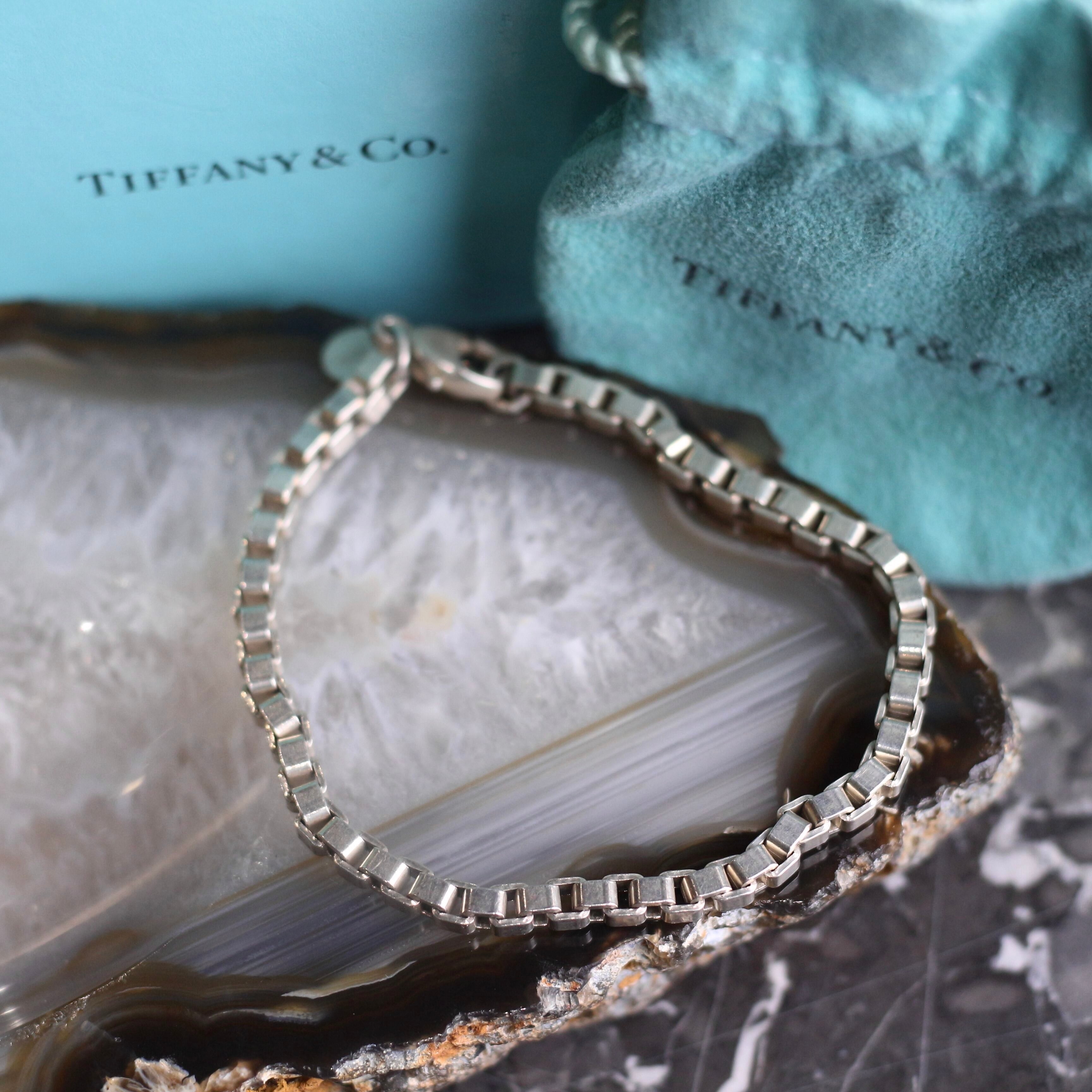 TIFFANY&Co VENETIAN LINK SILVER CHAIN BRACELET/ティファニー