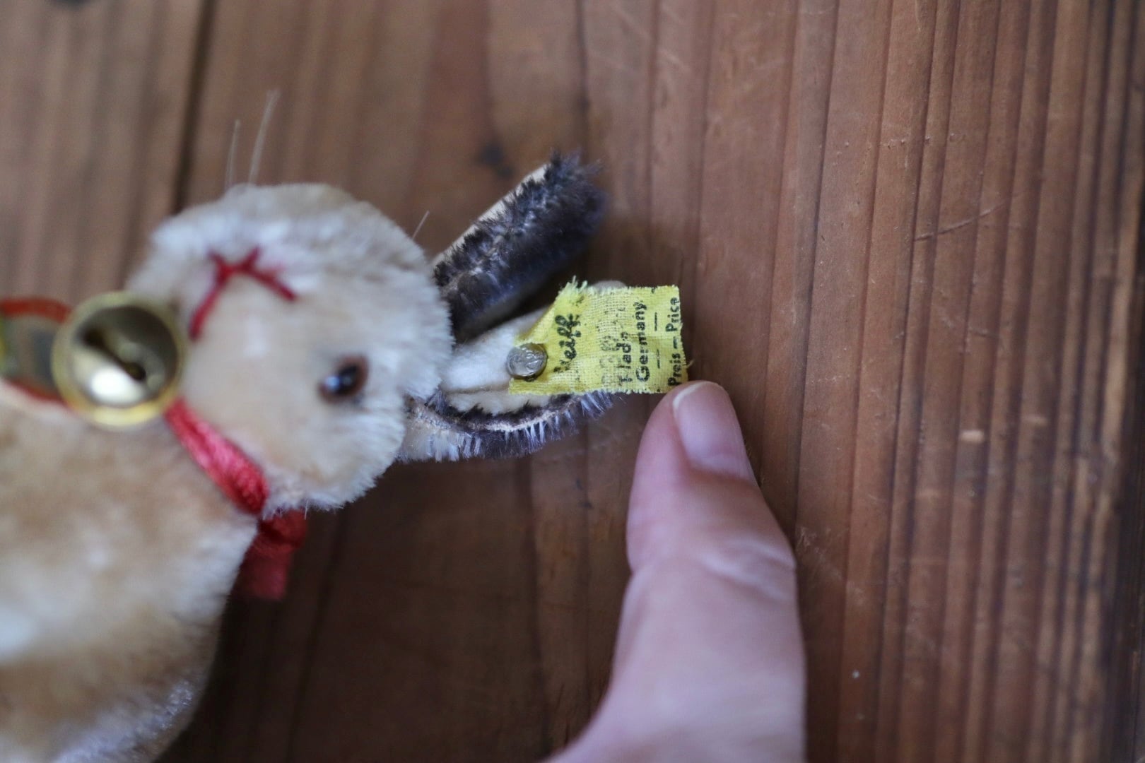 ヴィンテージ シュタイフ うさぎ Steiff Sonny 9㎝