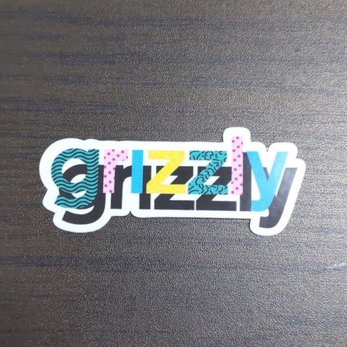 【ST-653】Grizzly Griptape グリズリー スケートボード skateboard sticker ステッカー