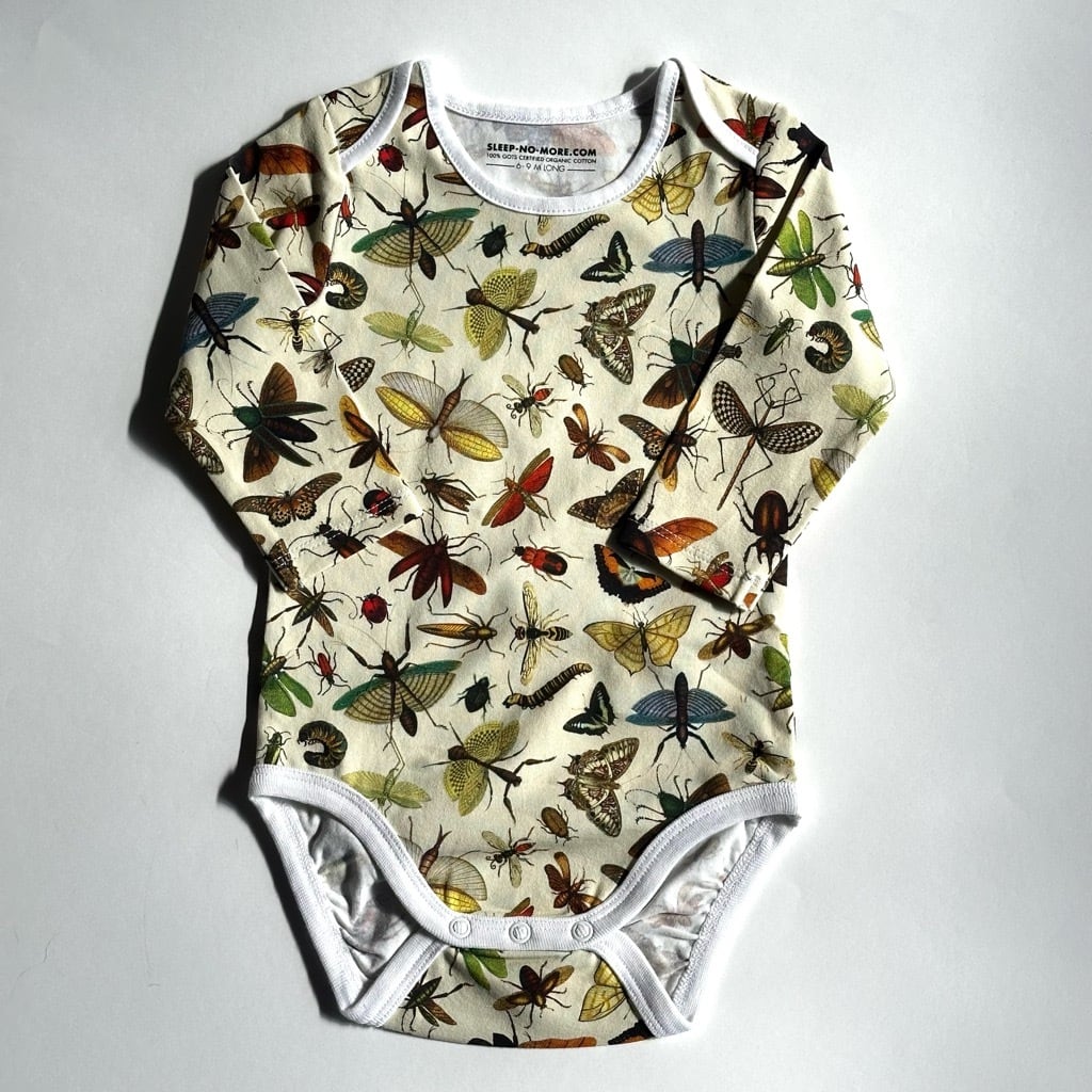 SLEEP NO MORE L/S ROMPERS【70cm】Don’t bug me