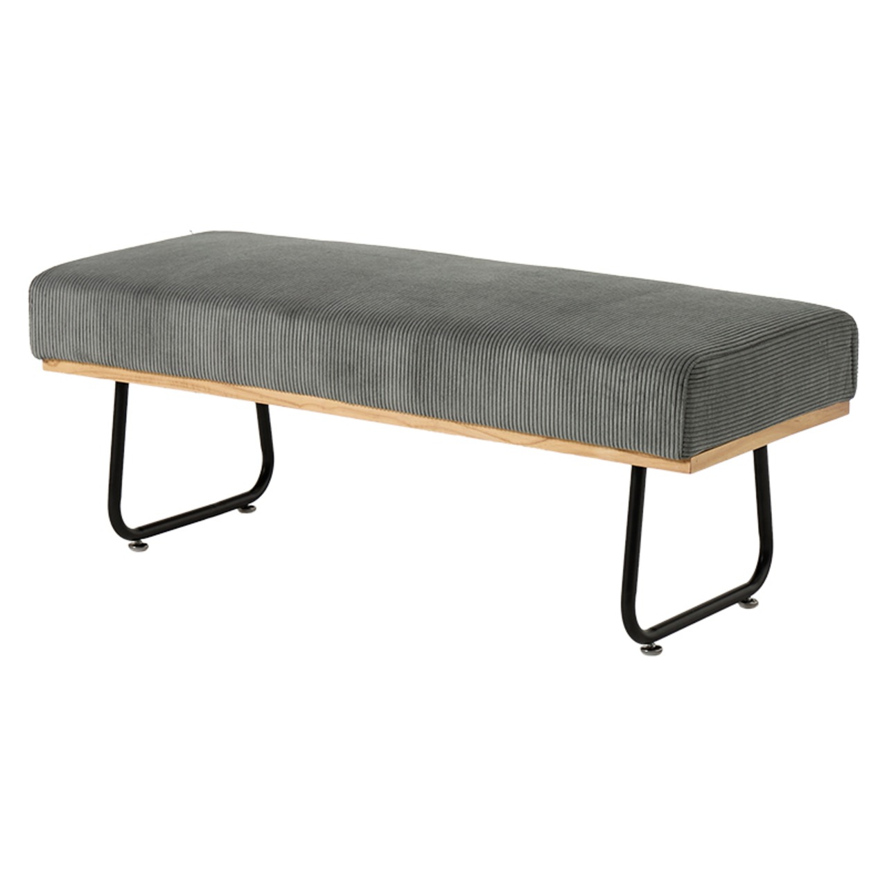 ベンチタイプ コーデュロイ ソファ