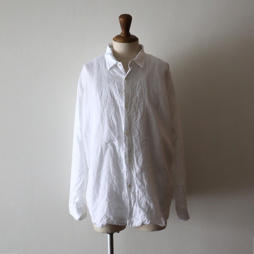 Gurank " Linen shirts ( WHT )"