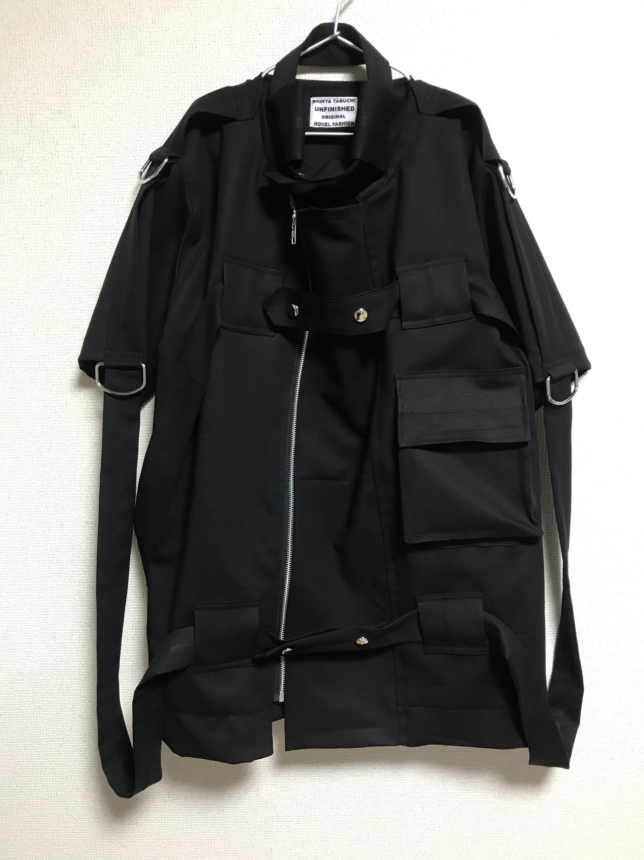 UNFINISHEDボンテージジャケット半袖