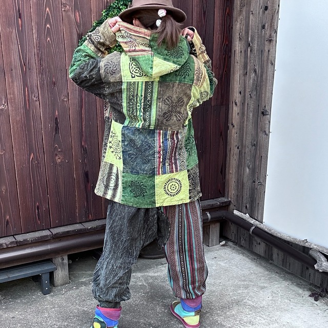 エスニックあったかアウターM L