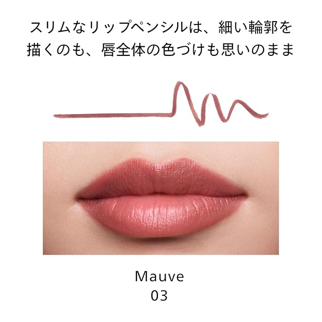 SHISEIDO メーキャップ リップライナーインクデュオ 03 Mauve 0.9g/0.2