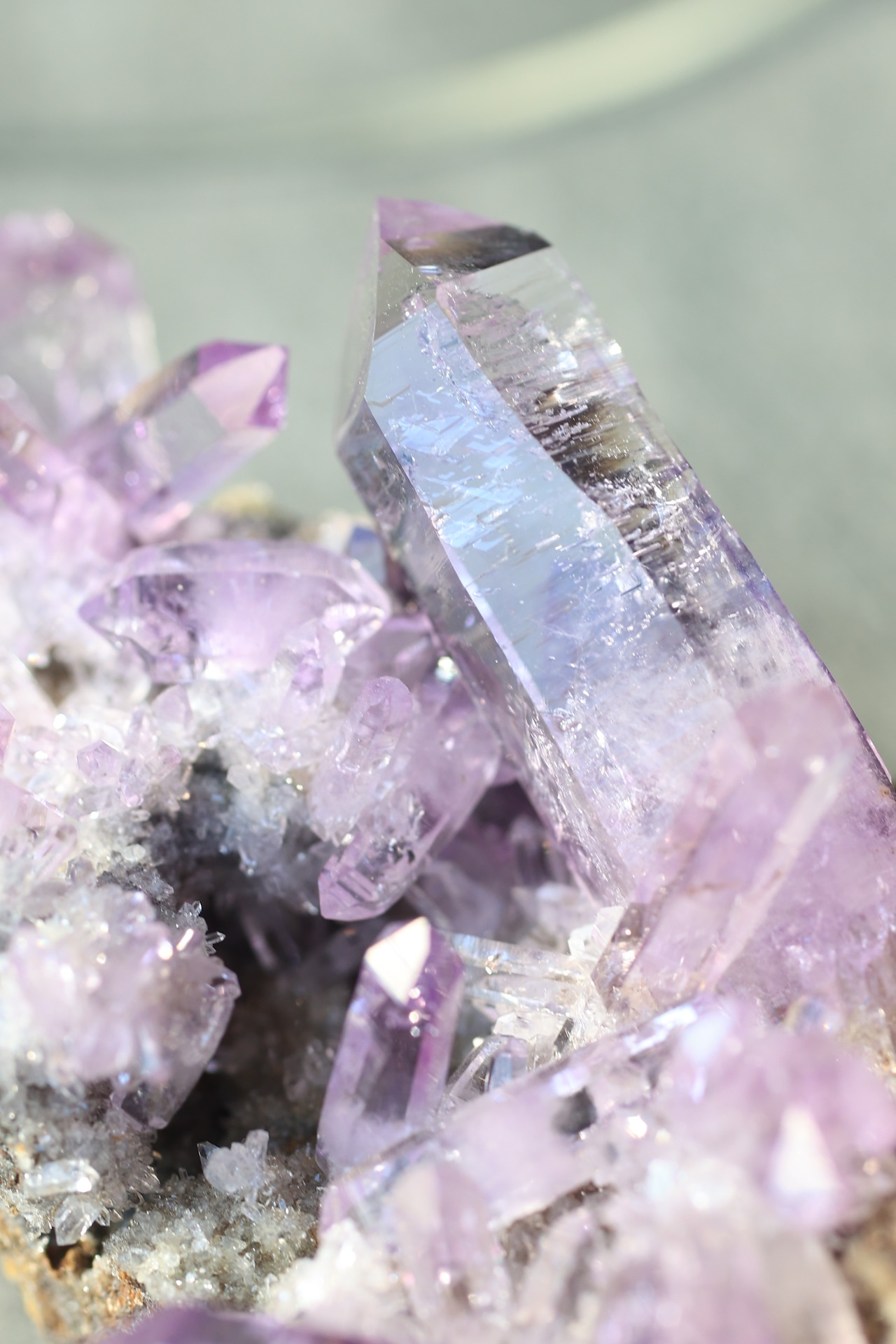 ベラクルスアメジスト「花びらの記憶」Veracruz Amethyst | 天然石 原石 鉱物 パワーストーン | st00432