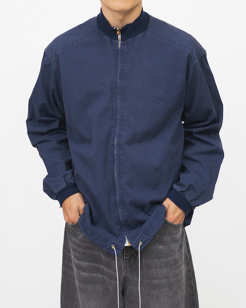 [1970-80s] "Europe Vintage" Work Fabric Track Jacket