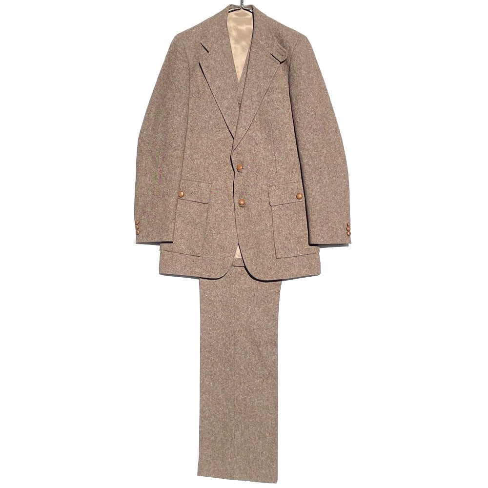 [RALPH LAUREN] Vintage Tweed 3-piece suit setup [1970s] Vintage Suits |  beruf powered by BASE