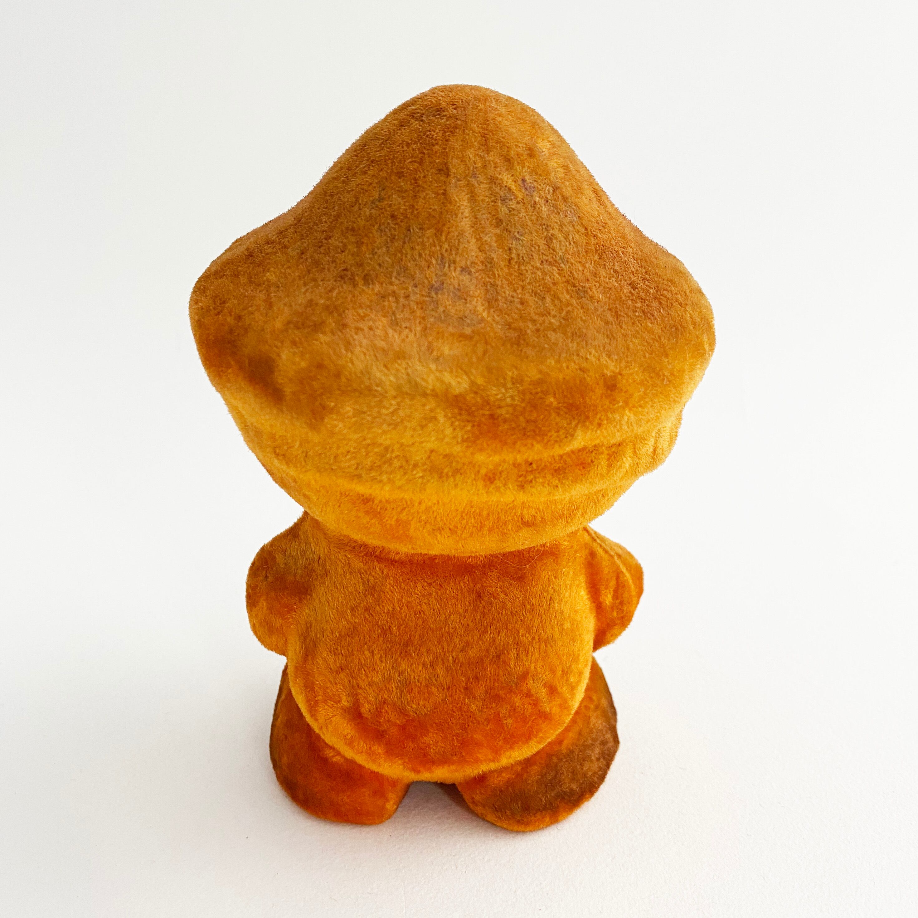 スポンジ人形（きのこおじさん/オレンジ）