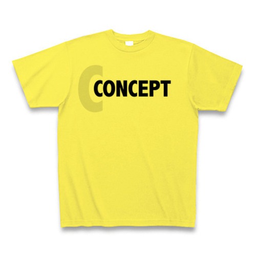 クリエイティブワード「CONCEPT」（コンセプト）Tシャツ