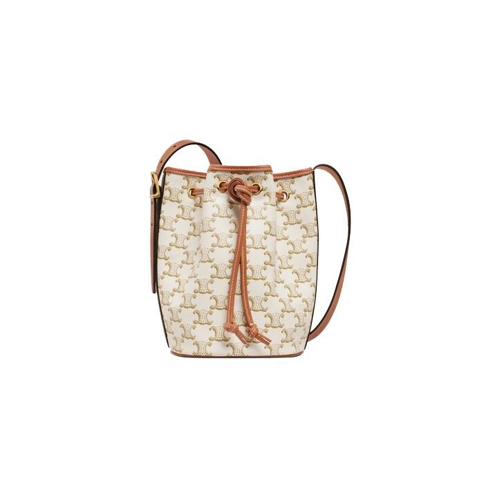 セリーヌ CELINE レディースドローストリングバッグ 191142BZJ 01BC