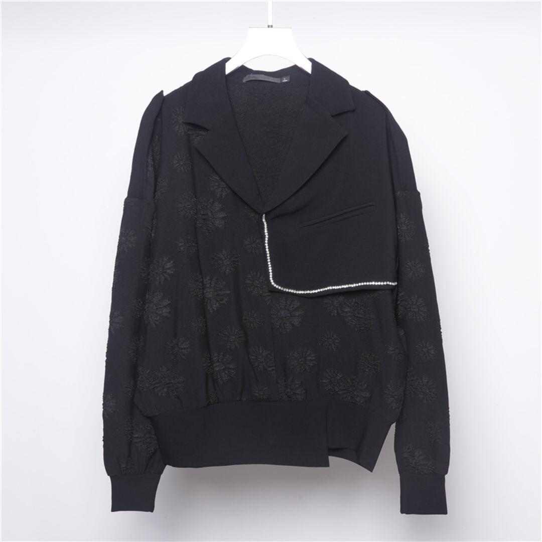 Irregular cut jacket